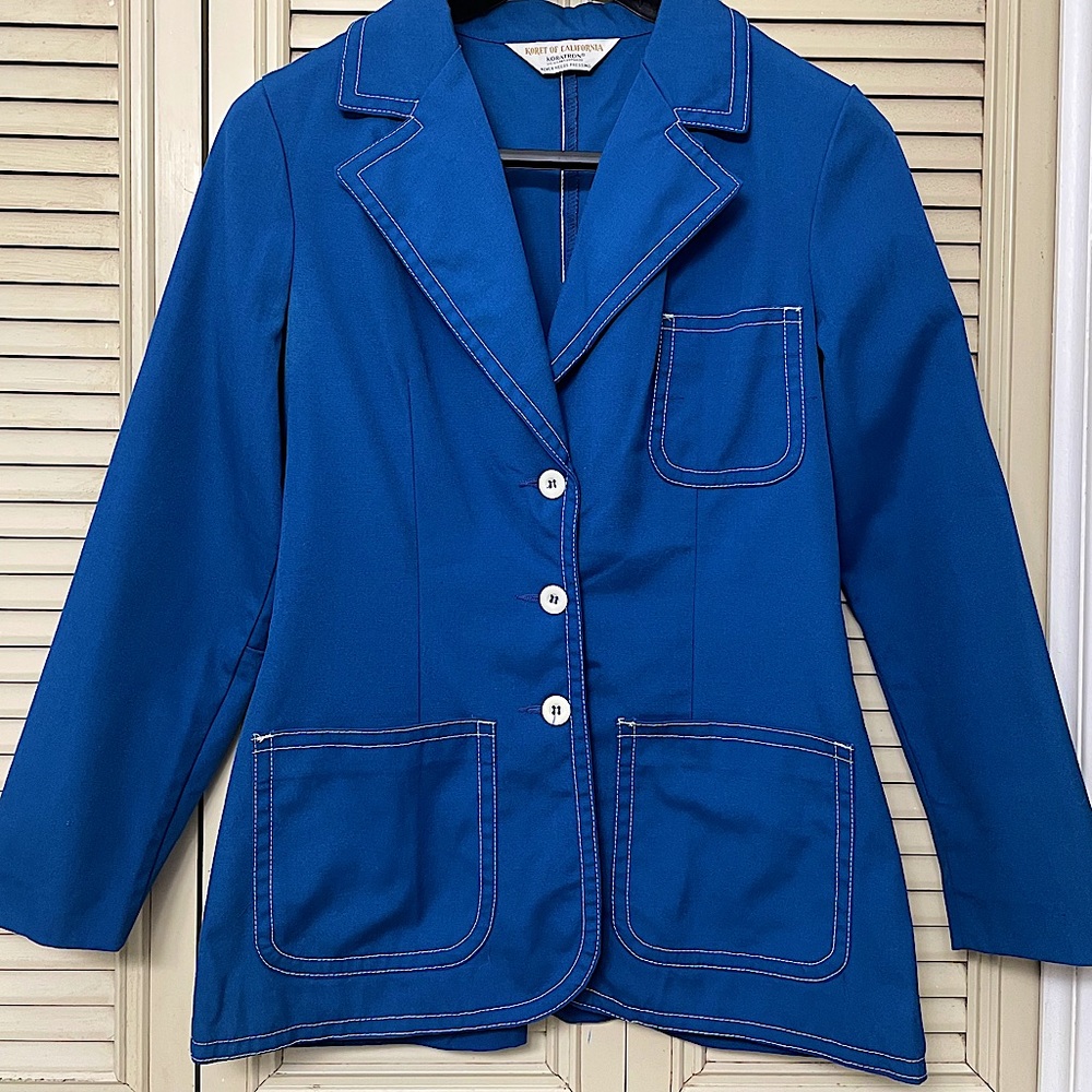 Koret of California Blur Leisure Jacket | 70s VINTAGE | Size Med